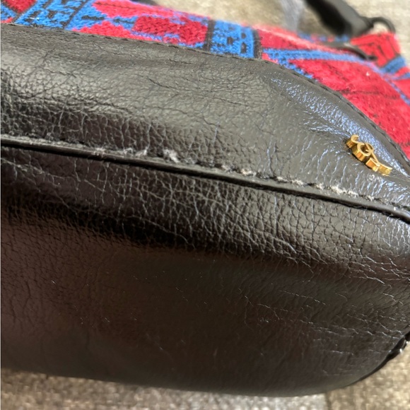 Elliott Lucca Gigi Bon Bon Drawstring Top-Handle Bag RARE - Picture 5 of 6